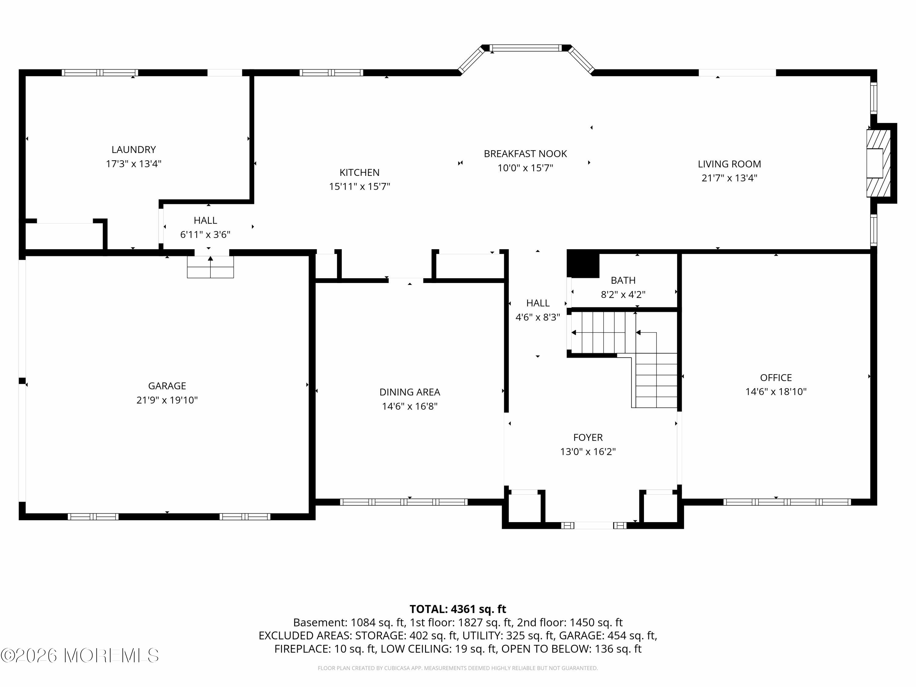 6 Quaker Hill Road Jackson, NJ 08527 - Photo 40 of 42 First Level Floor Plan