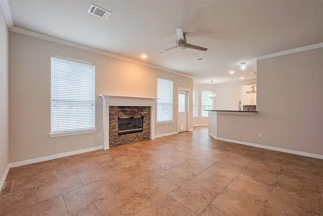 a view of an entryway with staircase