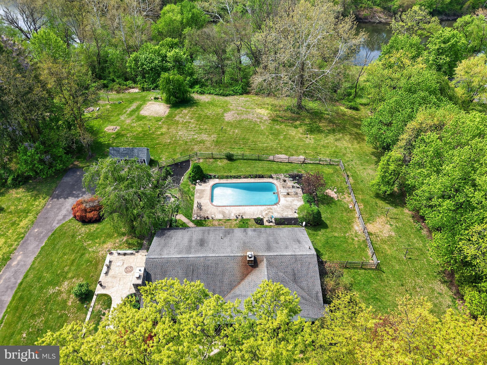 300 Sanatoga Road Pottstown, PA 19465 - Photo 57 of 79 Serene retreat with pool and greenery.