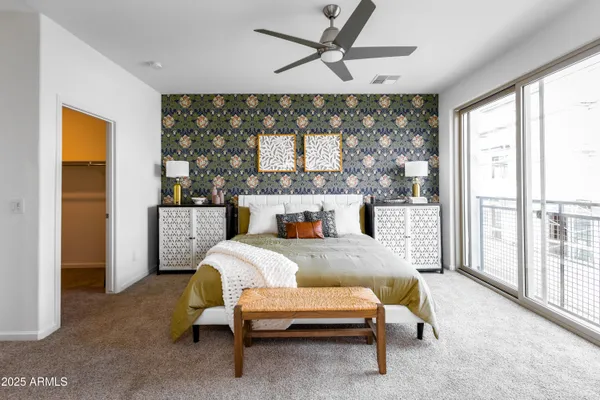 a view of a swimming pool and a yard