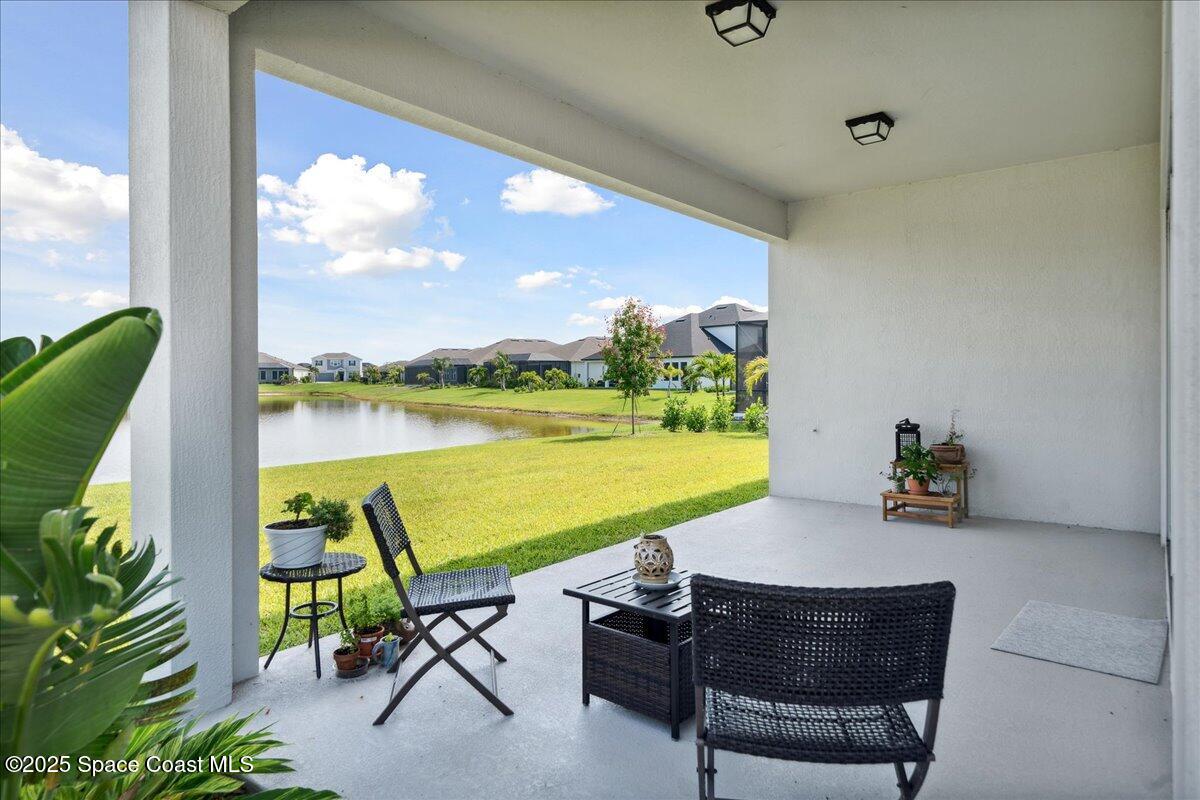 3234 Laming Way Melbourne, FL 32940 - Photo 41 of 59 a view of swimming pool with outdoor seating and stairs