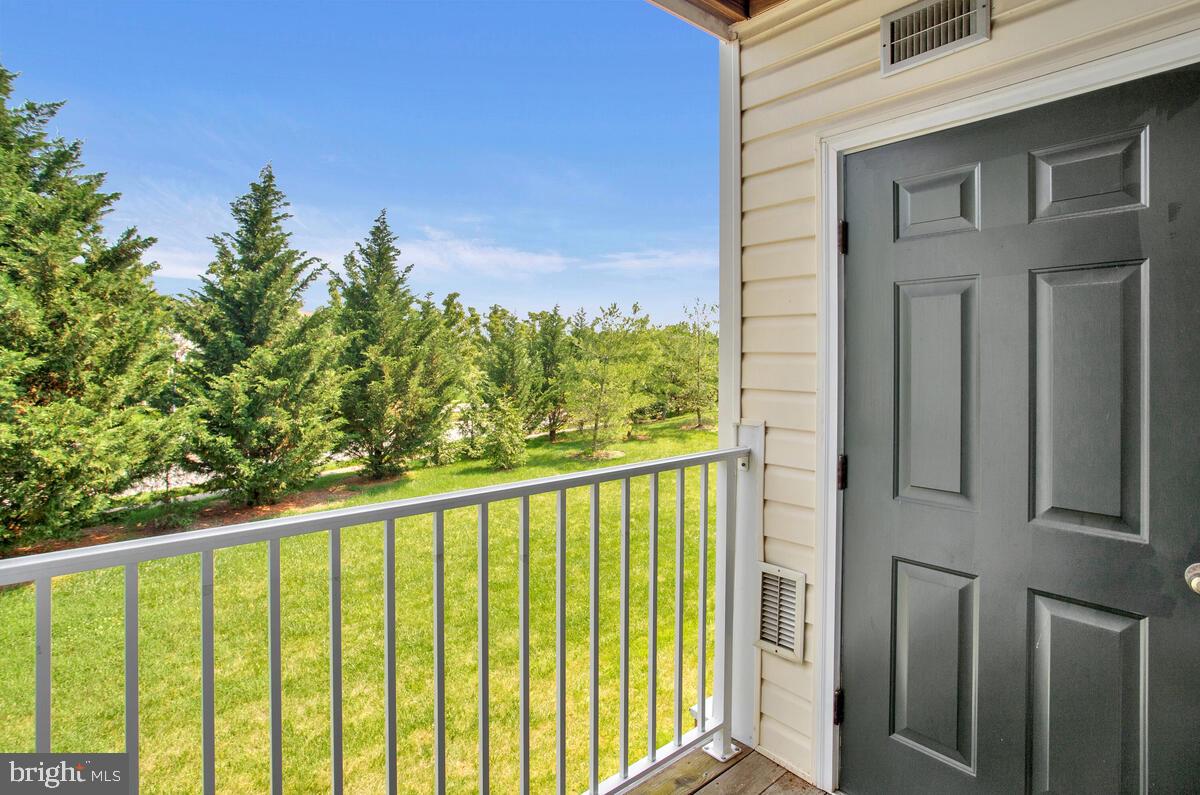 9604 Haven Farm Road, Unit 9604G Perry Hall, MD 21128 - Photo 30 of 53 View from balcony, overlooks trees and open space