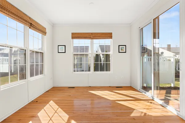 a very nice looking room with a large window