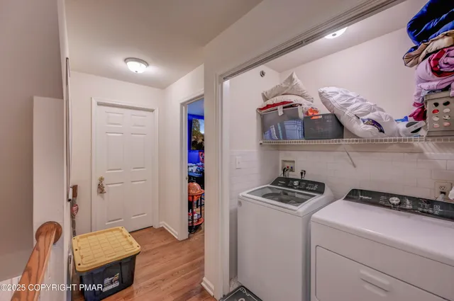 a room with storage and utility