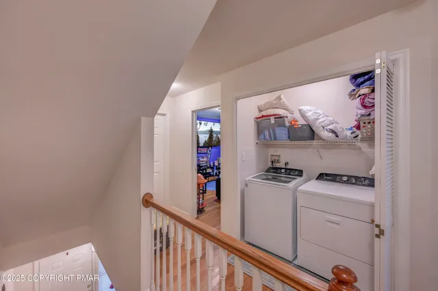 a room with storage and utility