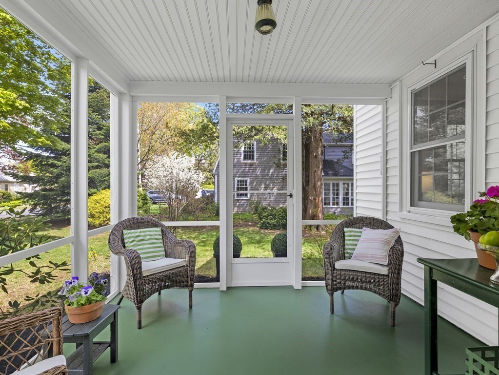 48 Fuller Brook Road Wellesley, MA 02482 - Photo 5 of 16 a living room with furniture and a floor to ceiling window