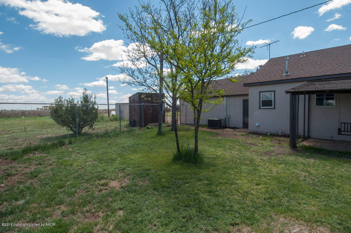 990 West Country Club Road Canyon, TX 79015 - Photo 28 of 34 BACK YARD VIEW 3