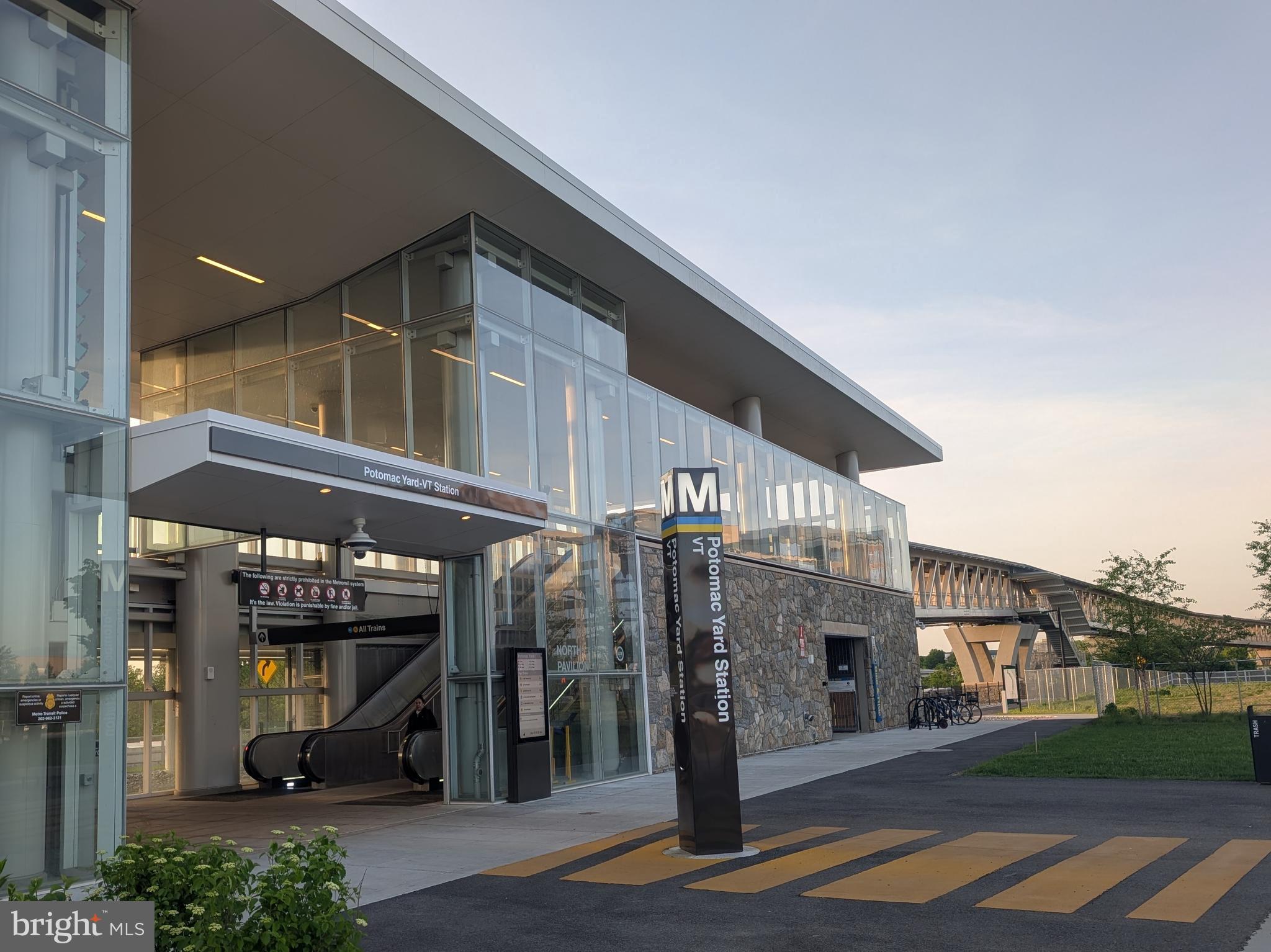 3650 South Glebe Road, Unit 749 Arlington, VA 22202 - Photo 53 of 54 Potomac Yard Metro Station