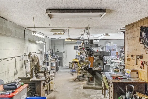 a view of storage and utility room