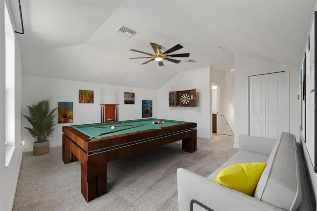 a view of a lake with a ocean view