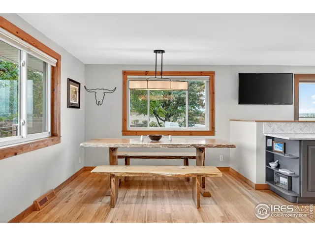 a living room with fireplace furniture and a flat screen tv
