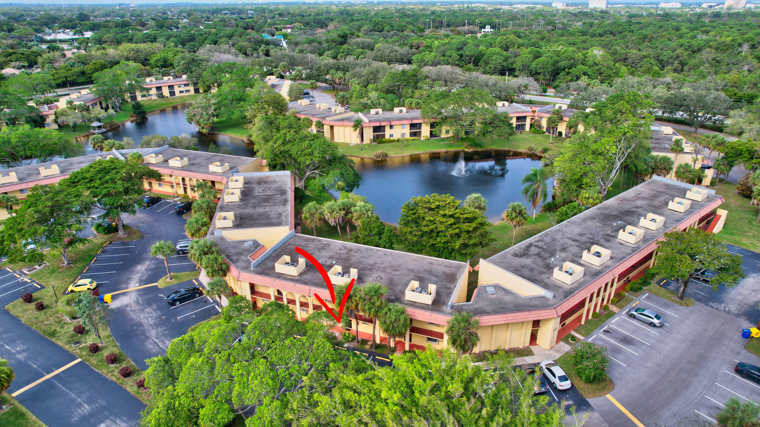 872 Southwest 9th St Circle, Unit 102 Boca Raton, FL 33486 - Photo 33 of 33 Assigned Parking In Front of Condo