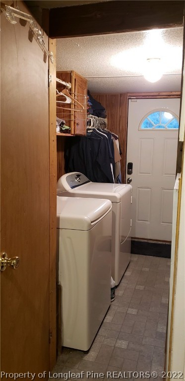 73 Hollywood Road Cameron, NC 28326 - Photo 3 of 16 a utility room with dryer and washer