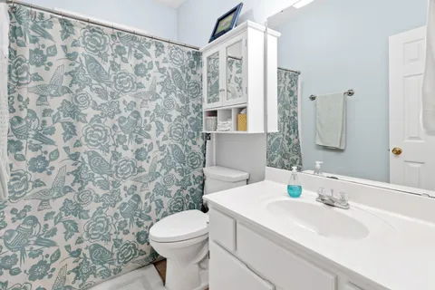 a bathroom with a sink and a toilet