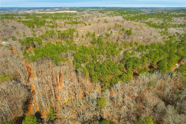 a view of a yard with an outdoor space
