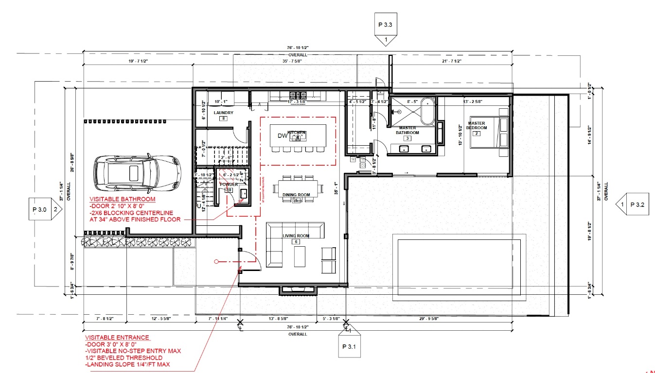 1212 Taylor Street Austin, TX 78702 - Photo 5 of 7 first floor - flooplan