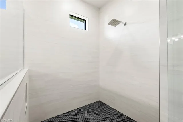 a small space with a window