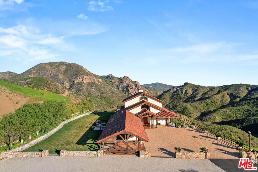 12486 Yerba Buena Road Malibu, CA 90265 - Photo 5 of 68 an aerial view of a house