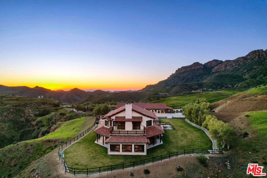 12486 Yerba Buena Road Malibu, CA 90265 - Photo 62 of 68 an aerial view of a house