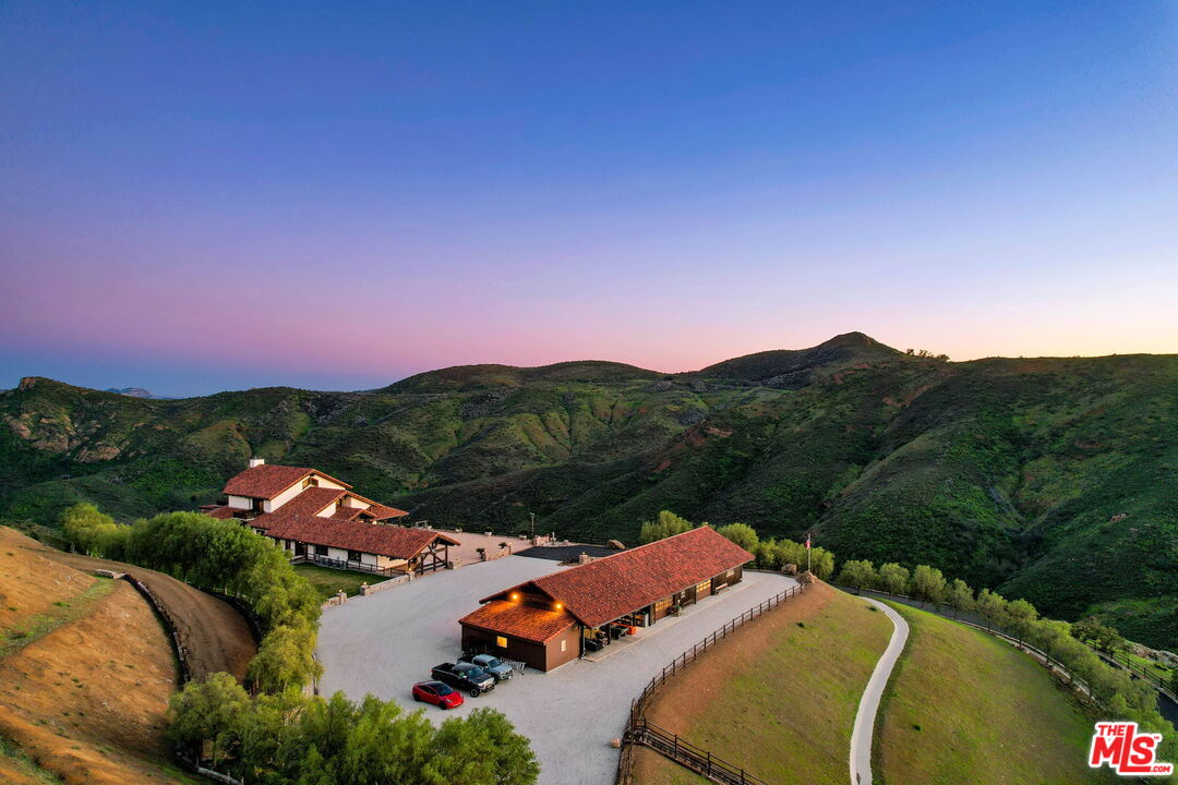 12486 Yerba Buena Road Malibu, CA 90265 - Photo 68 of 68 an aerial view of residential house with outdoor space