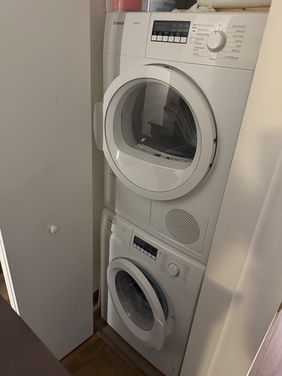 45 1st Avenue, Unit 111 Boston, MA 02129 - Photo 6 of 8 a utility room with dryer and washer