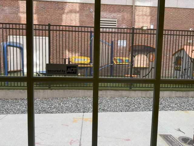 a view of a balcony with a lake view