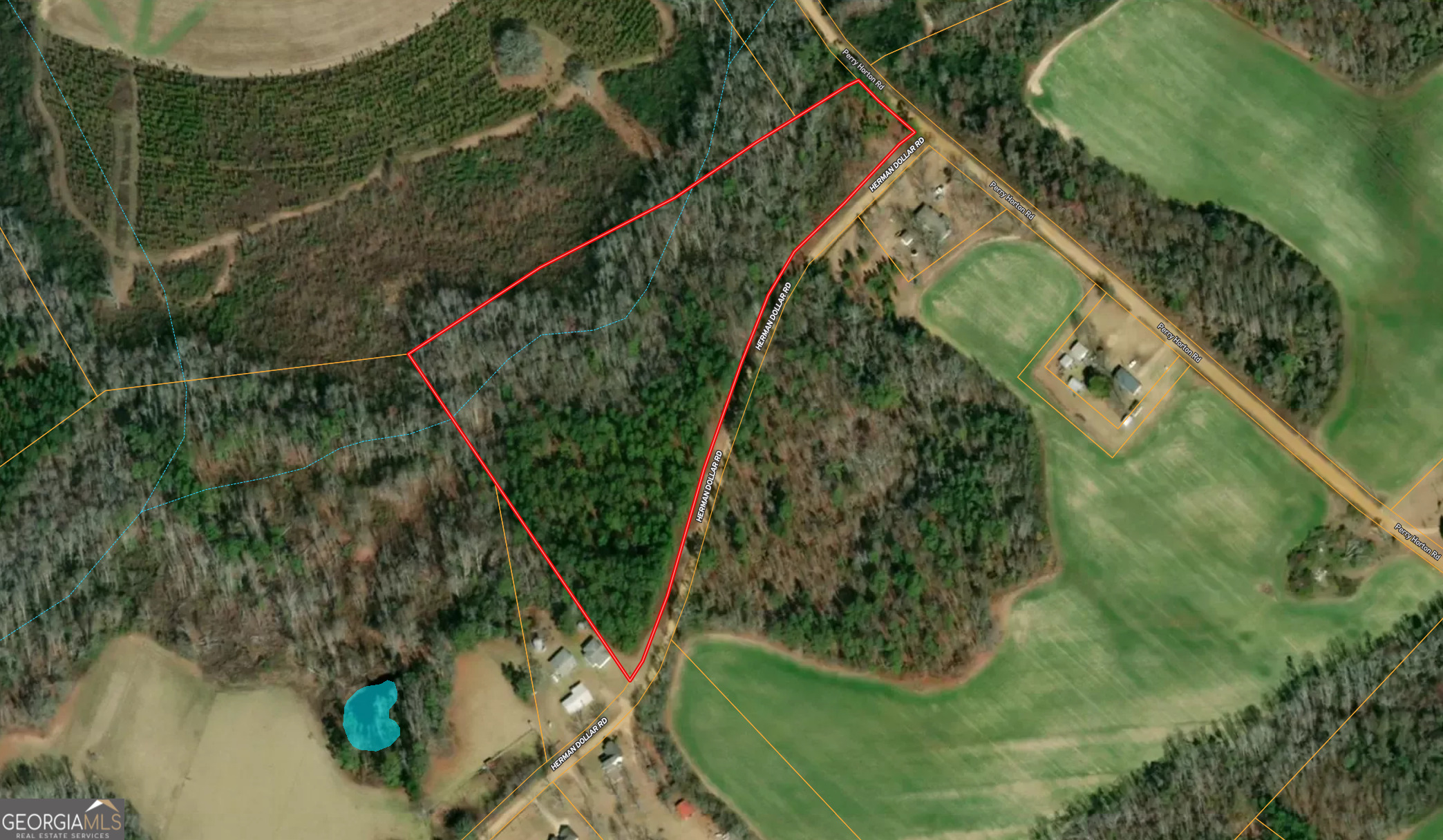 10.86-acres- Lo Herman Dollar Road Adrian, GA 31002 - Photo 1 of 1 a bird view of a garden