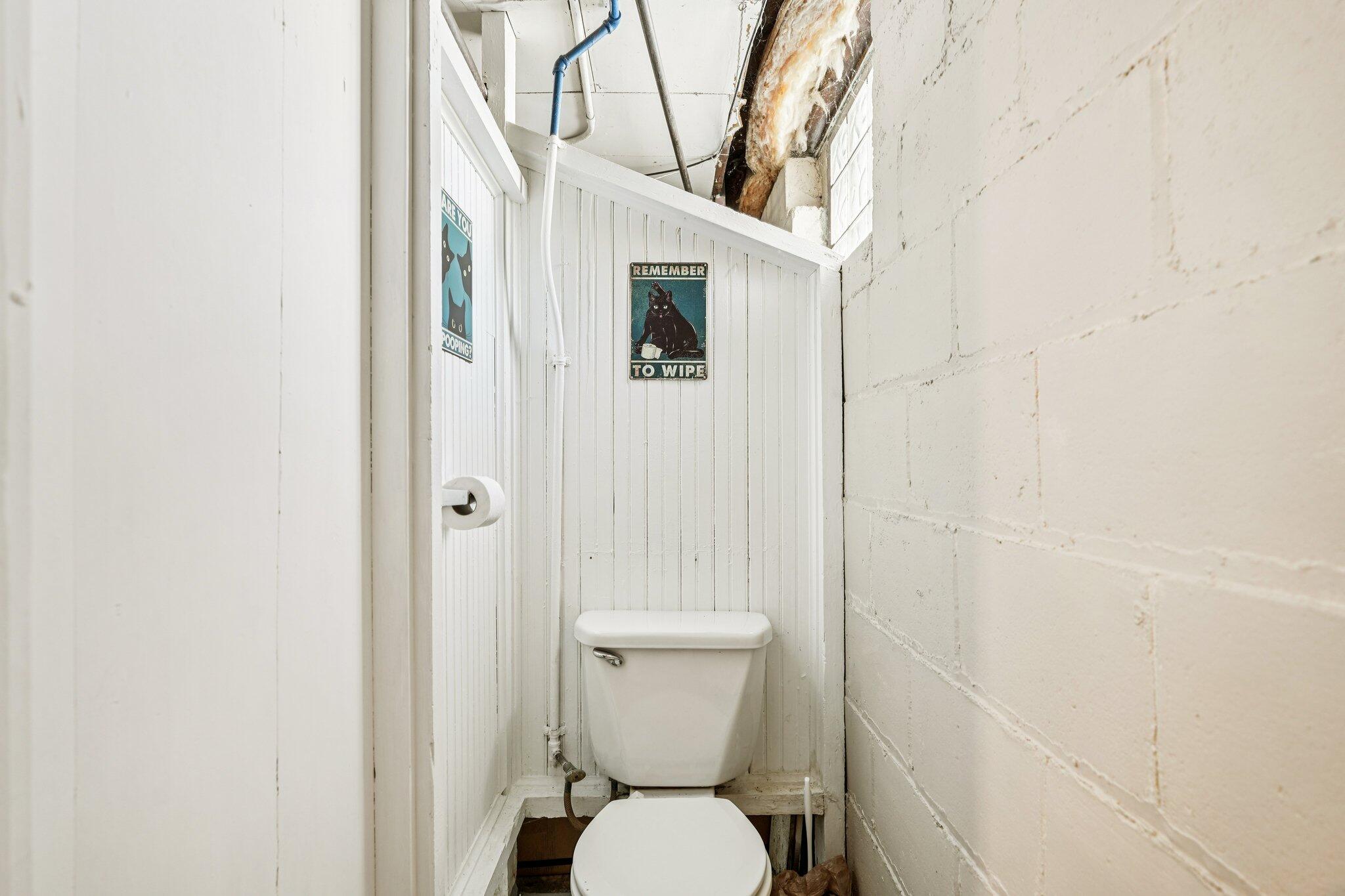 S73W14573 Woods Road Muskego, WI 53150 - Photo 39 of 52 Basement Commode