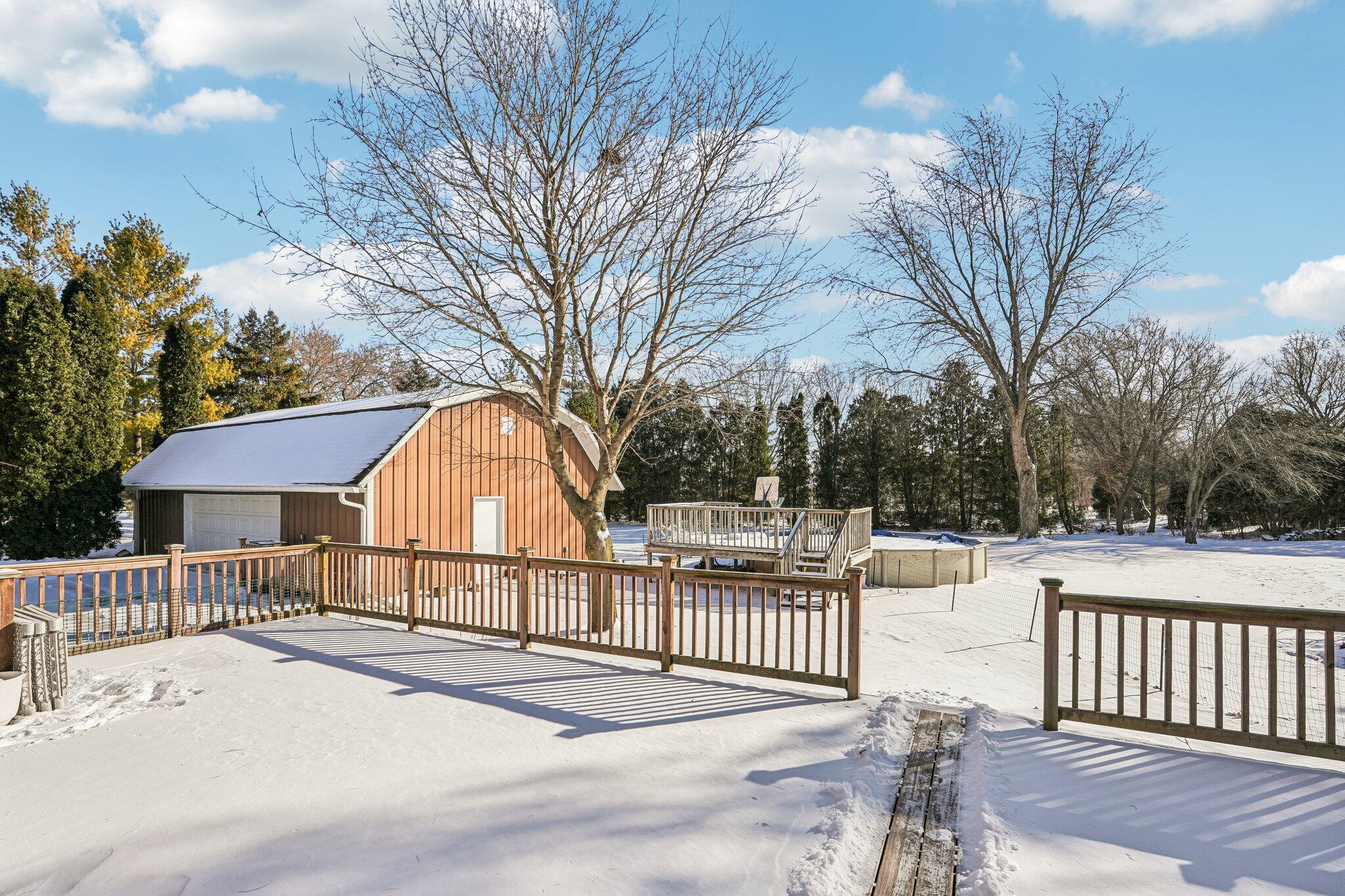 S73W14573 Woods Road Muskego, WI 53150 - Photo 44 of 52 Deck overlooking yard