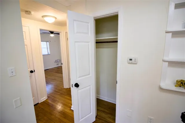 a view of a bathroom with tub
