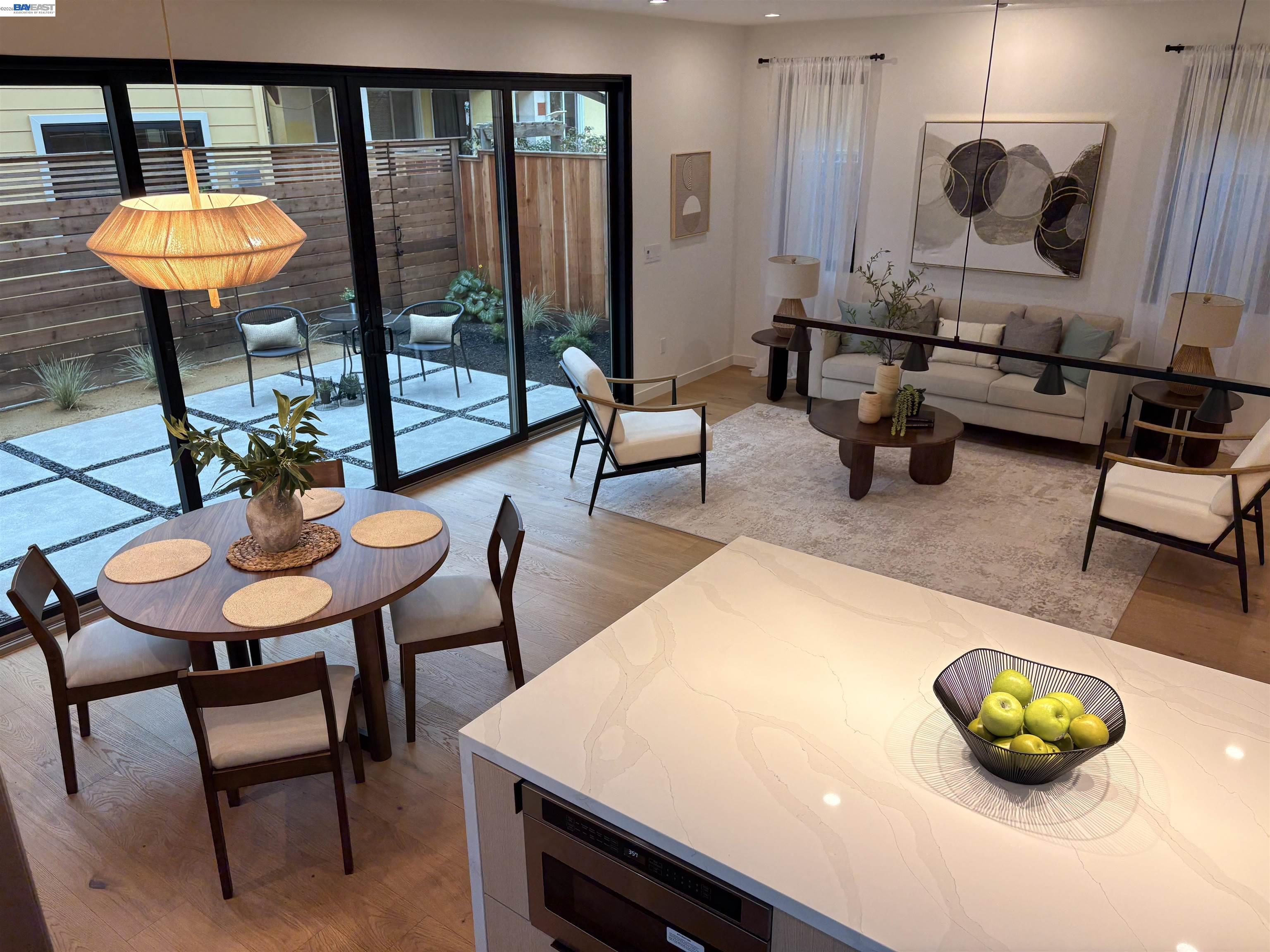 1142 Dwight Way Berkeley, CA 94702 - Photo 11 of 60 a kitchen with a table chairs and a stove