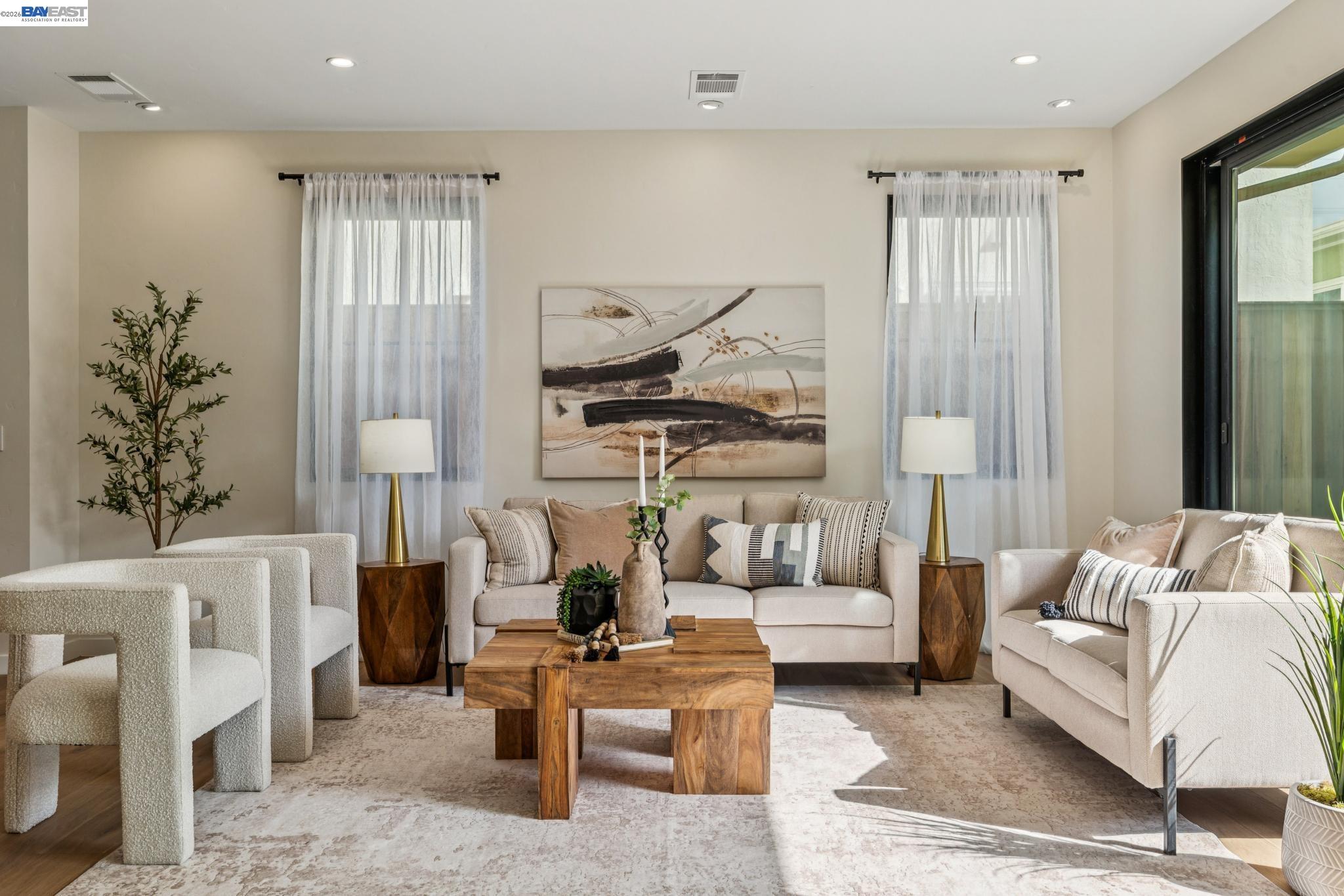 1142 Dwight Way Berkeley, CA 94702 - Photo 5 of 60 a living room with furniture and a large window