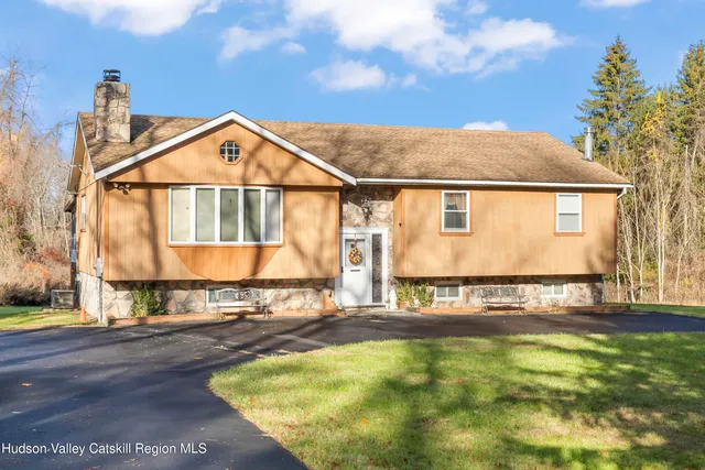 a view of a house with a outdoor space