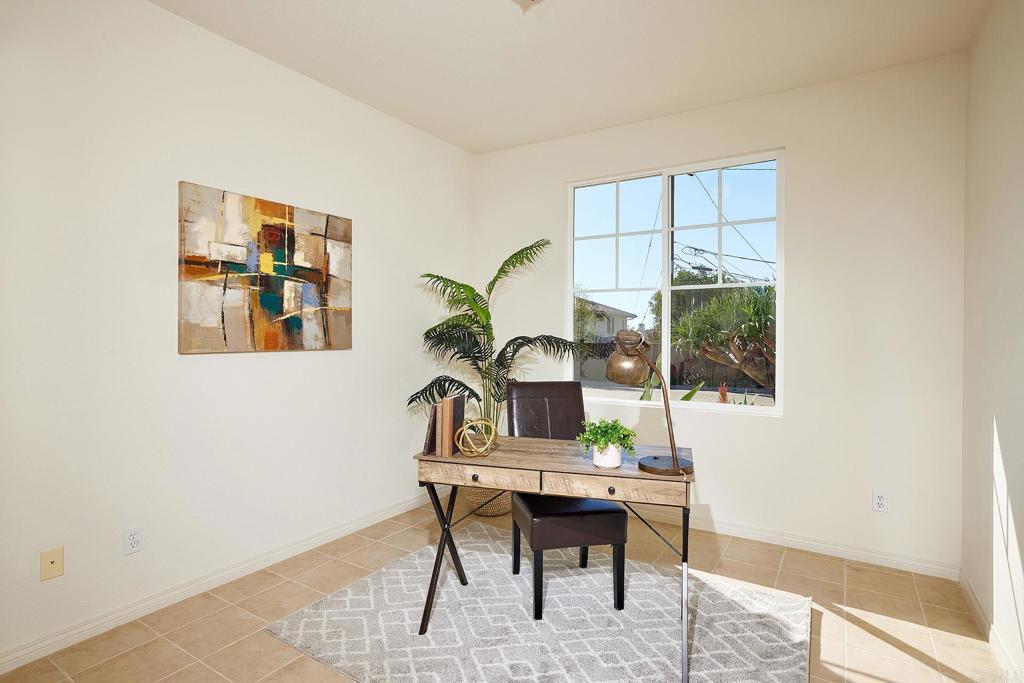 293 Star Jasmine Lane Encinitas, CA 92024 - Photo 30 of 37 a view of a workspace room with furniture and window