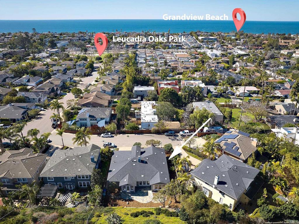 293 Star Jasmine Lane Encinitas, CA 92024 - Photo 3 of 37 an aerial view of a house with a city