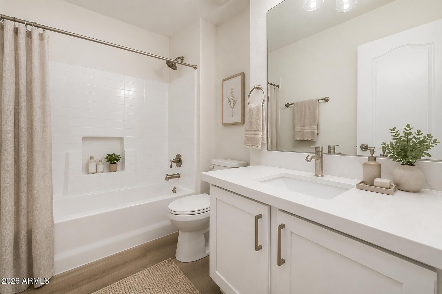 6050 South Windstream Place Chandler, AZ 85249 - Photo 14 of 16 Guest Bathroom Staged