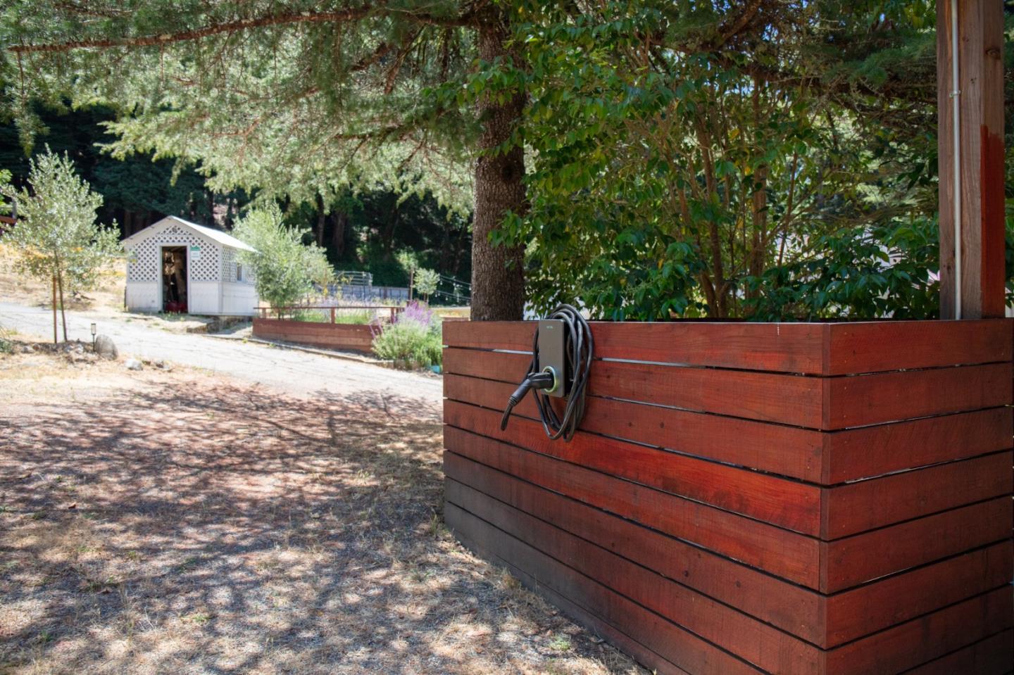 1003 Laurel Glen Road Soquel, CA 95073 - Photo 97 of 101 a view of a wooden bench in the backyard