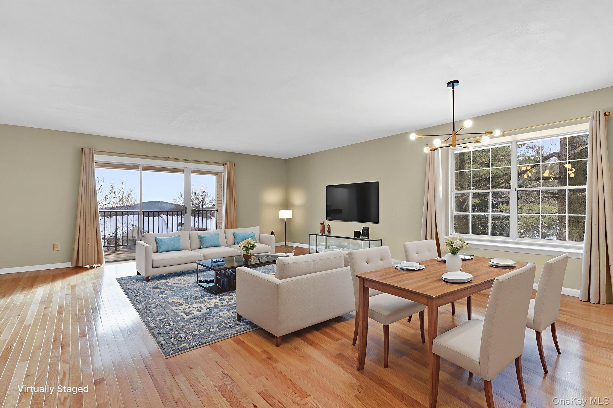 8 Cumberland Court Peekskill, NY 10566 - Photo 3 of 45 Open plan living/dining (virtually staged)