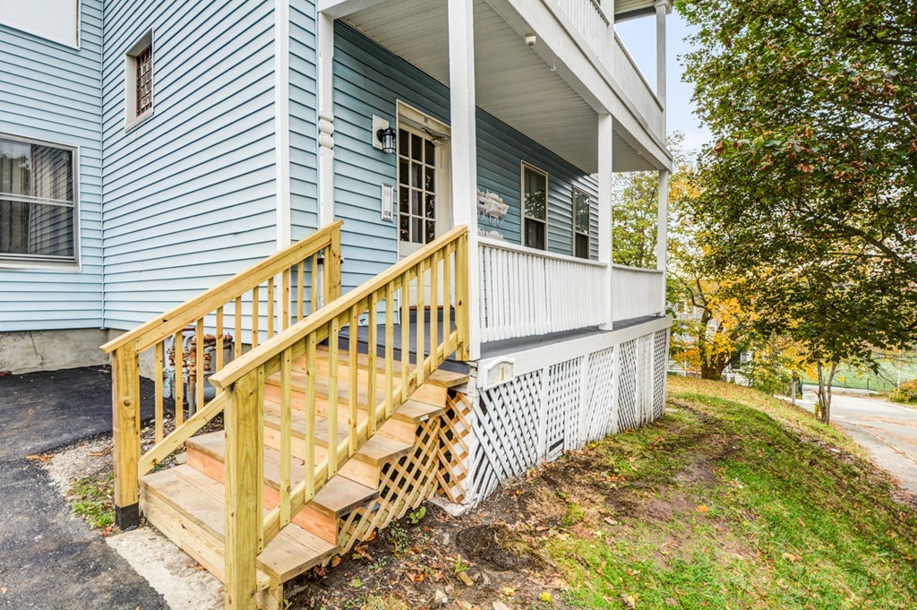 31 Ripley Street Worcester, MA 01610 - Photo 2 of 16 a view of balcony with staircase
