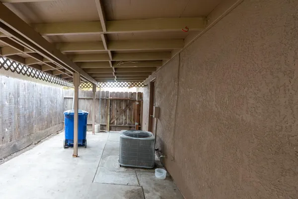 a view of outdoor space and deck