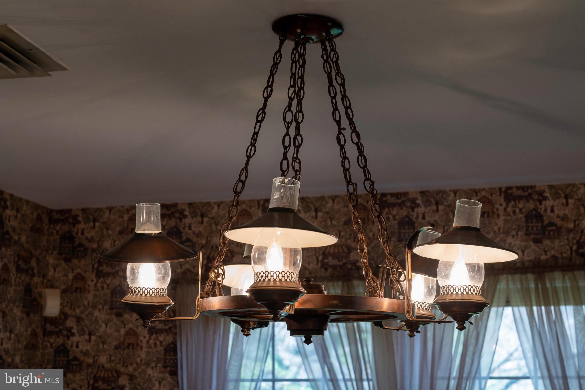 4609 Wards Chapel Road Owings Mills, MD 21117 - Photo 19 of 64 Vintage wagon wheel chandelier