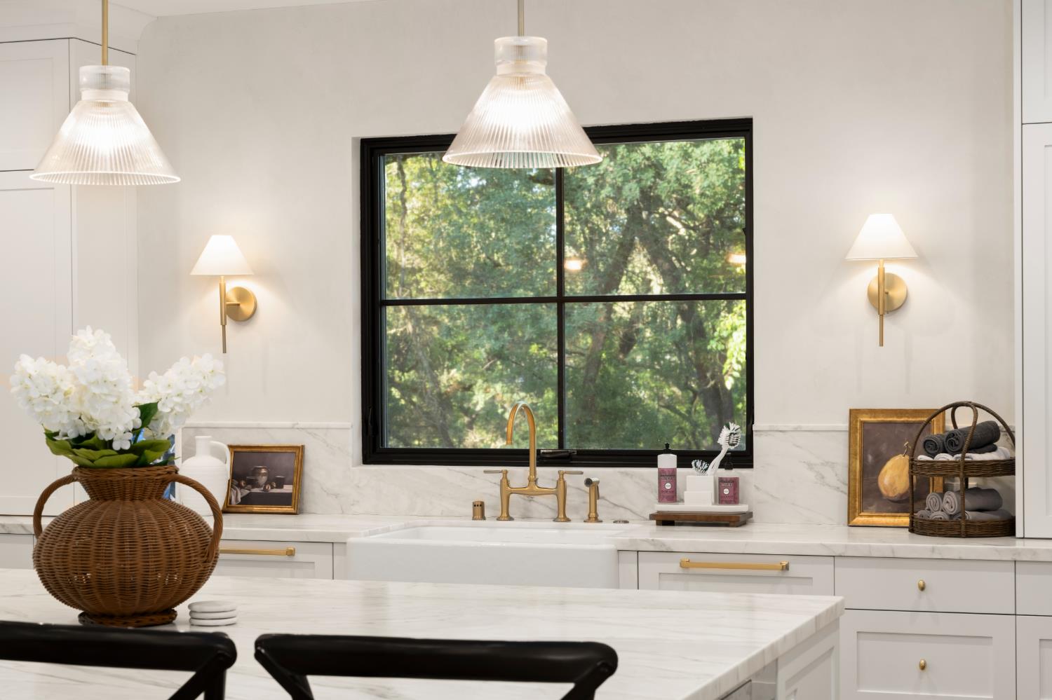 7697 Horseshoe Bar Road Loomis, CA 95650 - Photo 12 of 76 a bathroom with a double vanity sink and a window