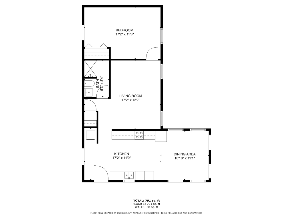 246 18th Street San Leon, TX 77539 - Photo 15 of 20 a picture of a floor plan