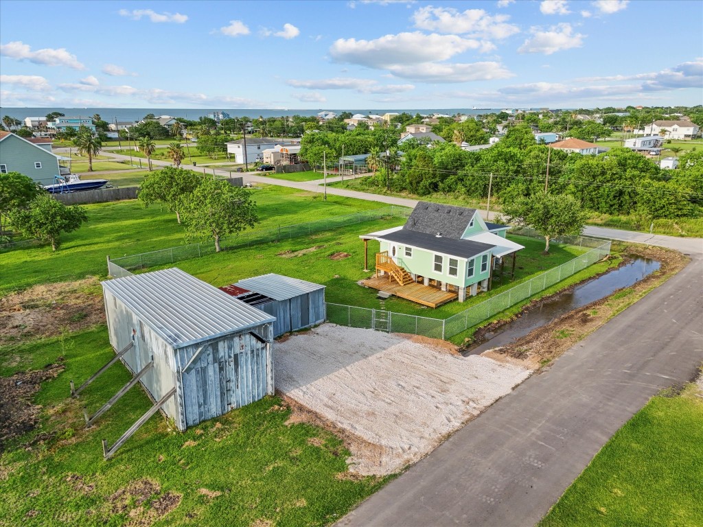 246 18th Street San Leon, TX 77539 - Photo 2 of 20 an aerial view of a house with big yard