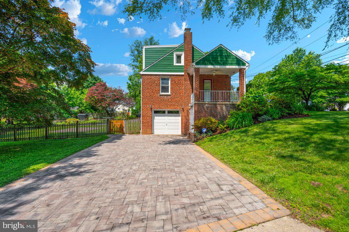 6 East Hamilton Avenue Silver Spring, MD 20901 - Photo 38 of 47 Paver driveway with 5+ spaces!
