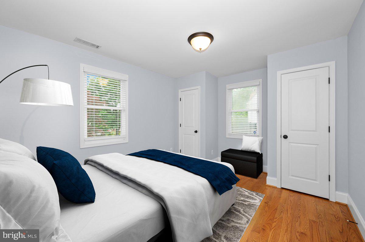 6 East Hamilton Avenue Silver Spring, MD 20901 - Photo 10 of 47 Main level Bedroom 1 with two closets