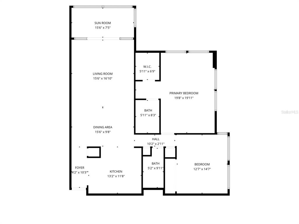 17920 Gulf Boulevard, Unit 1205 Redington Shores, FL 33708 - Photo 4 of 67 a picture of a bench in front of a wall