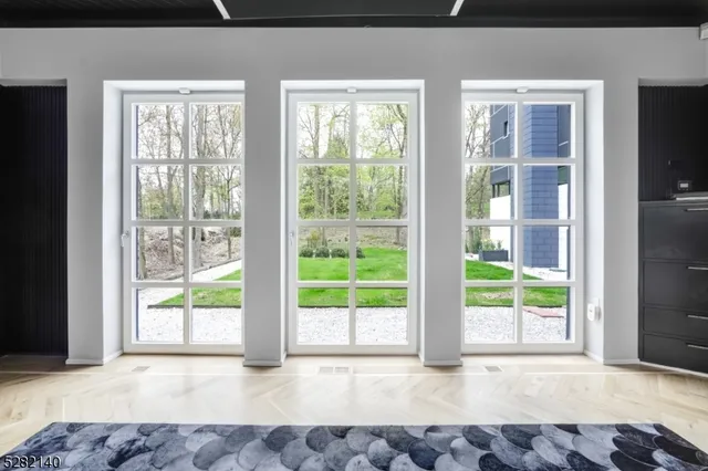 a view of front door