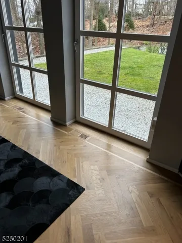 a kitchen with a stove and a refrigerator