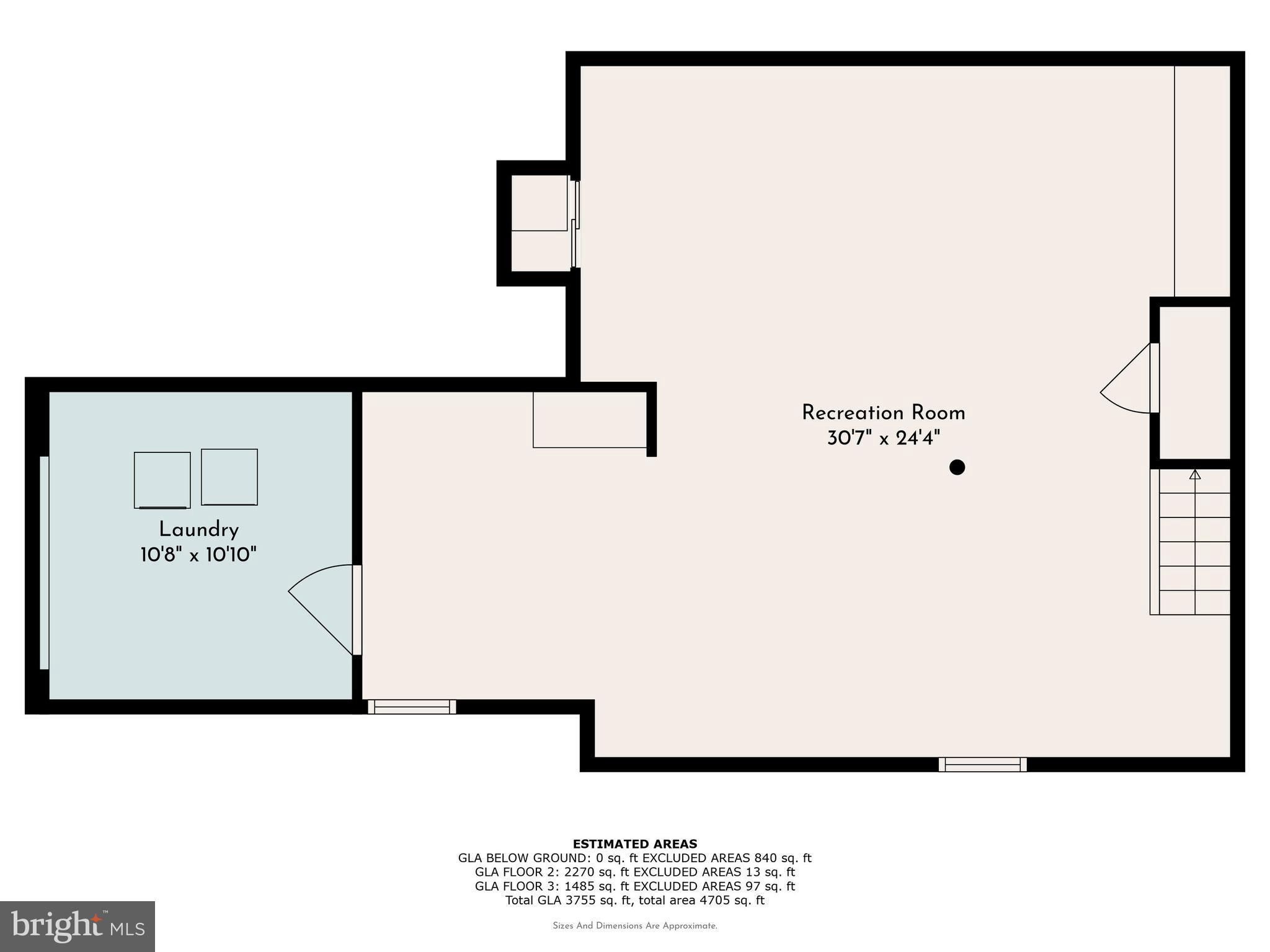 2440 Walton Road Huntingdon Valley, PA 19006 - Photo 45 of 47 a picture of a floor plan